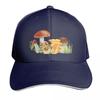 Vintage Mushroom Baseball Cap GentleUnisex Hat Unisexs Big Size Hat New In The Hat Golf For Unisex Womens