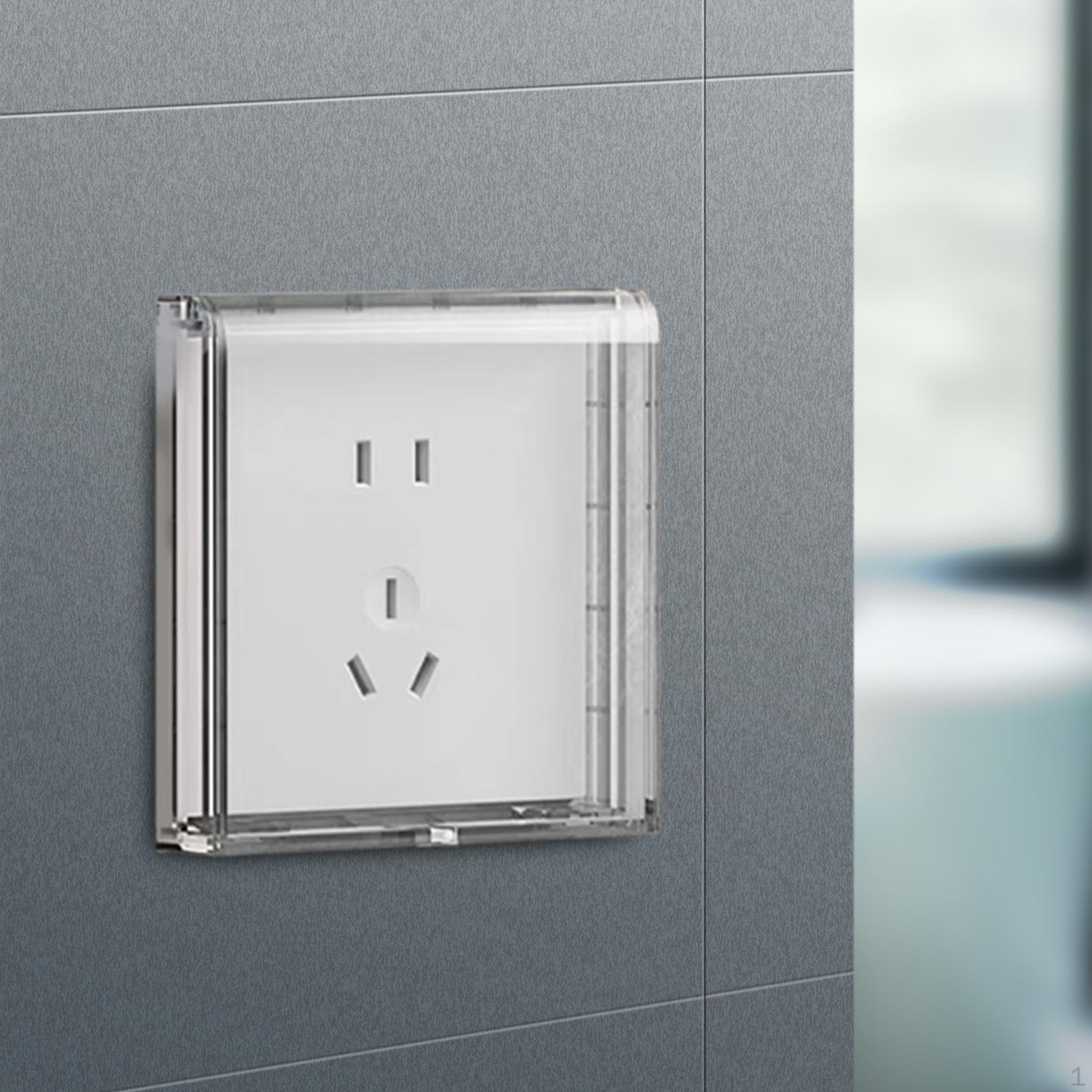 

Водонепроникна коробка для розетки типу 86 для басейну, балкону чорний