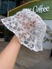 Korean Style Lace Flower Women's Bucket Hat - Fashionable, Versatile, Sun Protection, Trendy Temperament