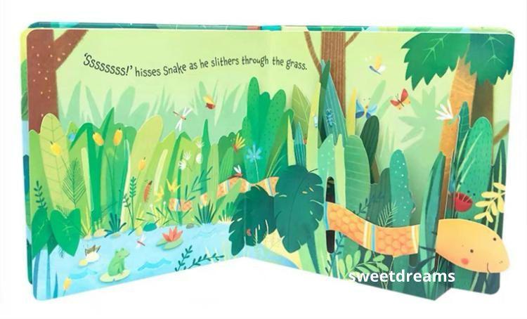 [USED] Usborne Pop-up Jungle Pop-up Book