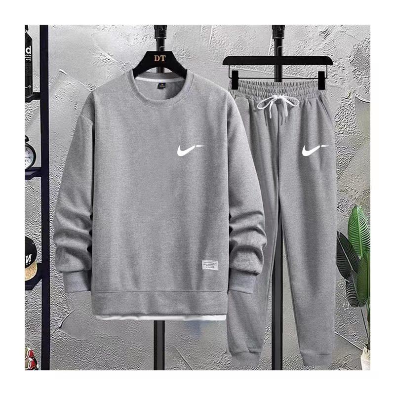 Crewneck Sweatshirt Joggingbroek Trainingspak Voor Mannen Zachte Casual Dagelijkse Set