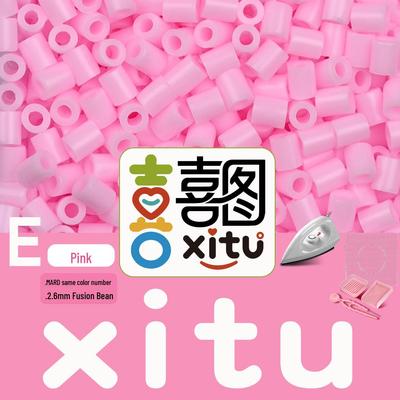 Xitu E Color Series 2.6mm Fuse Bead Refill for DIY Crafts