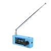 Mini Radio Receiver 1.9 Inch IPS Color Screen Portable AM FM LSB USB All Band Receiver for Travel Hiking Camping