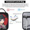 Sacs à déjeuner isothermes Maomao Anime Grands Les Carnets de l'Apothicaire Contenant repas Sac thermique Boîte à lunch Sac fourre-tout Sacs de stockage alimentaire