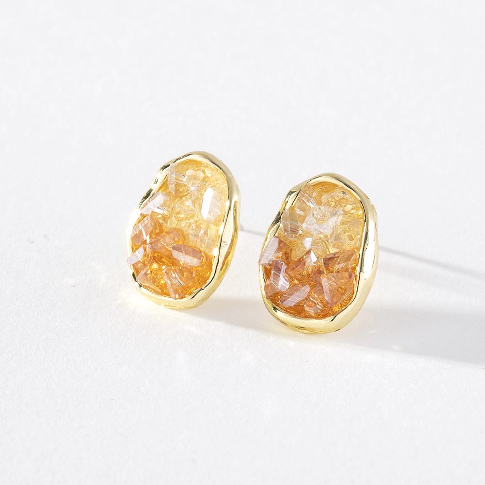 

Pinkdudu модные 2023 оранжевые градиентные акриловые серьги-гвоздики романтические морские синие зеленые креативные серьги для женщин ювелирные изделия PD1255 оранжевый