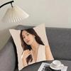 Song Hye - Kyo Cushion Cover Reversible Plush Pillow Cover – For car, sofa, bedroom, perfect as a gift.