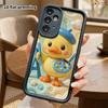 Phone case: 2D flat, suitable for Samsung Galaxy A34 A35 M05 M06 S20 S22 S21 FE Plus 5G protective case, featuring little yellow duck by the artist, p