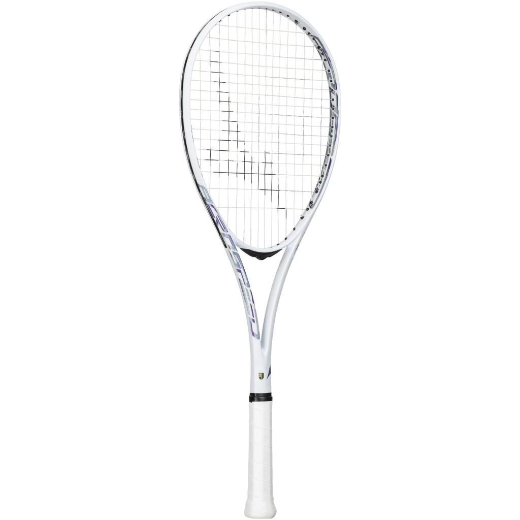 MIZUNO AcroSpeed Tennis Racket for Soft Tennis Portable Case Ice Blue x Purple 63JTN6A4 S-01 (Unisex) (Frame Only, Included)