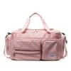 Travel Bag Large Capacity Women's Light Portable Business Travel Luggage Bag Oxford Cloth Dry and Wet Separation Sports Fitness Bag