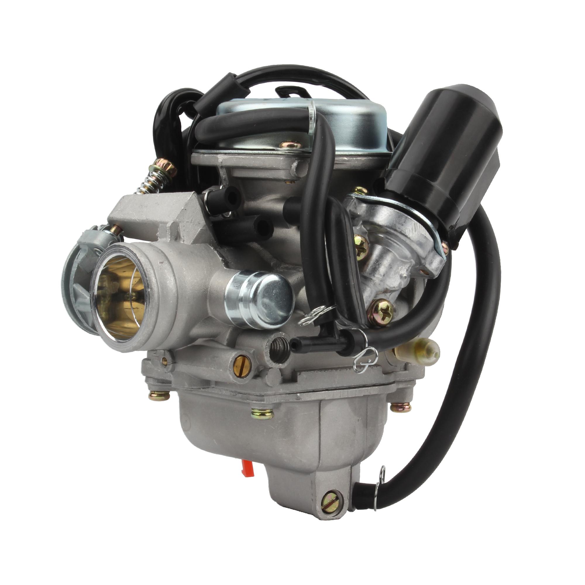 

Мотоциклетный карбюратор PD24J 26 мм с Power Jet для двигателя 125cc 150cc Система подачи топлива Для Honda GY6 Квадроцикла Аксессуары для Мотокросса темно серый