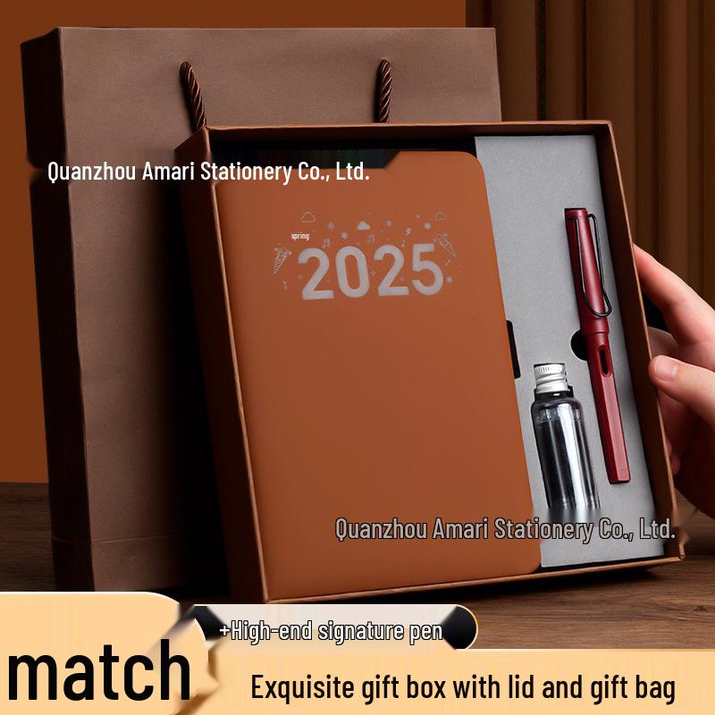 2025 Ultra-Thick B5 Business Notebook - Work Record Book