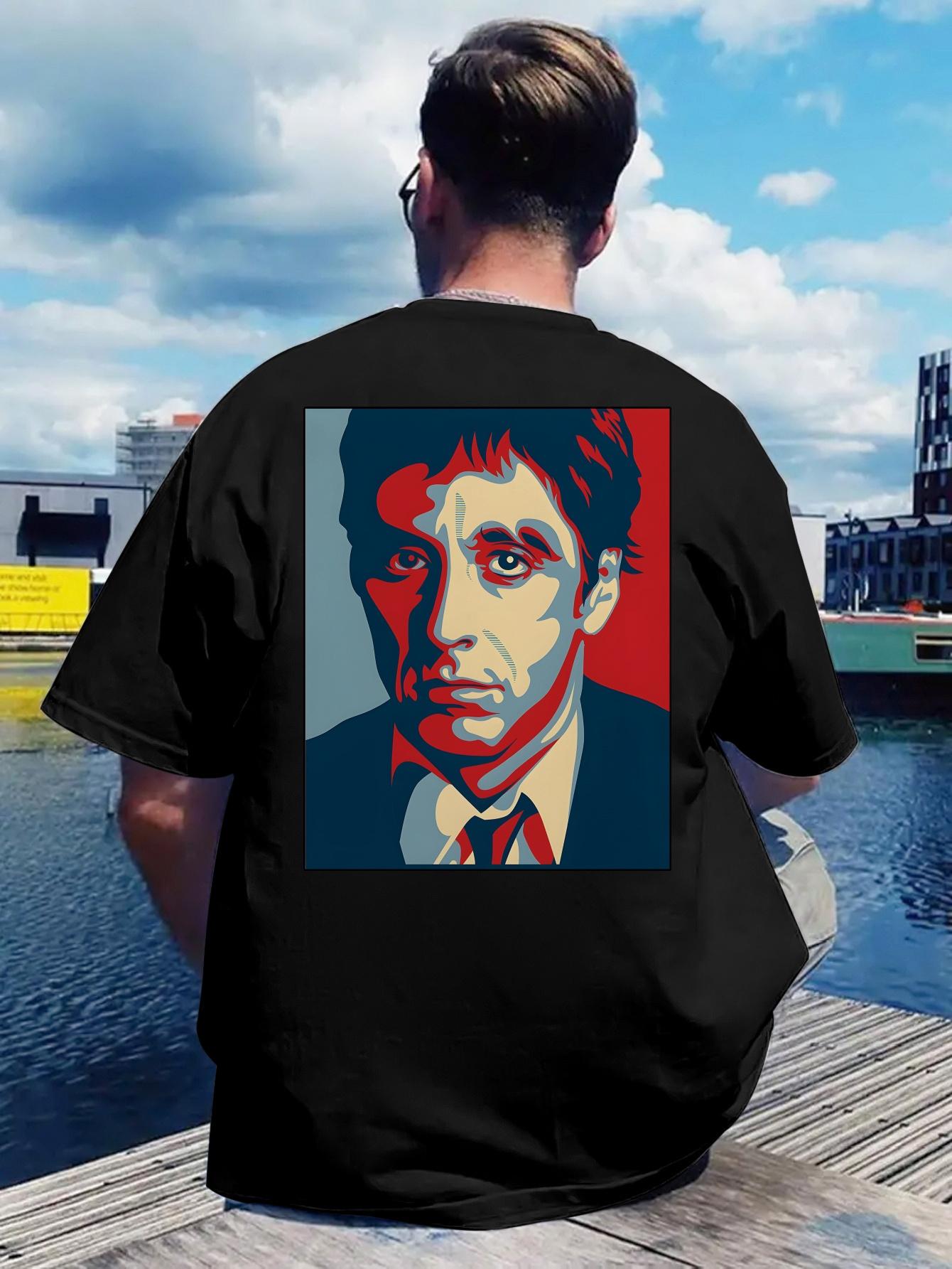 Scarface Graphic T-shirt - Bold Red & Black Design XXXL