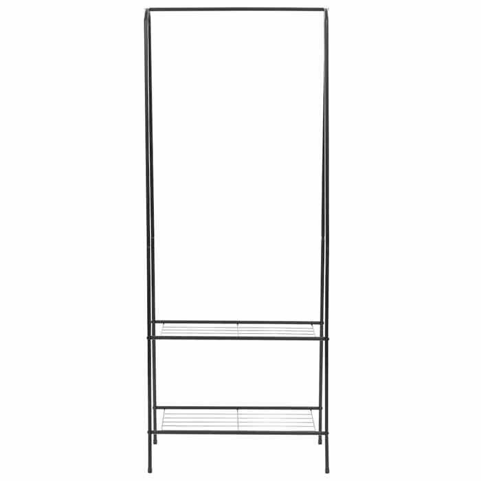 VidaXL Portant 59 x 35 x 150 cm Noir