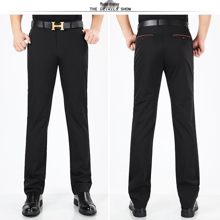 2020 Autumn Men's Korean Style Loose Straight-Leg Dress Pants