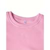 Girls' Fashion Crew Neck Sweatshirt | Casual Print Top, Regular Fit, Slight Stretch Fabric, Perfect For Fall/Winter