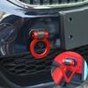 Rustproof ABS Tow Hook Front Bumper Accessory Universal Vehicle Impact Resistant Instantly Installation