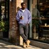 Men's Long Sleeve Hoodie Loose Fit Casual Streetwear Sweatshirt