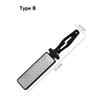 5 In 1 Diamond Sharpening Stone Lapping Plate Rod Knife Scissors Sharpener Double-Sided 400 Grit Honeycomb Kitchen Grinding Tool