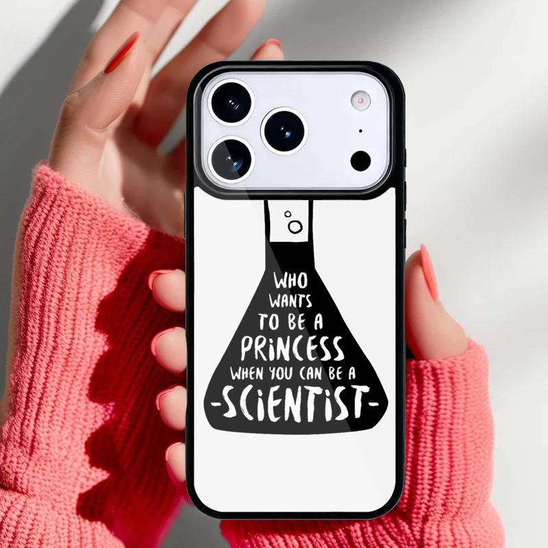 Science Chemistry Style Phone Case for iPhone 17 Air 16e 15 14 13 Pro Max Back Cover for 12 11 Pro Coque