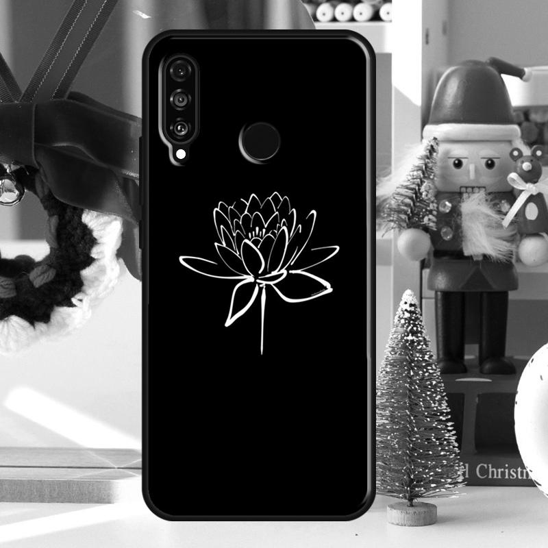 Lotusblume Für Huawei Nova 7i 8i 11i 12i 12s Y73 Y70 Y90 Y60 Y72 Y61 Y91 9 10 SE P30 Pro P40 Lite Hülle