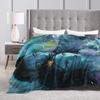 Cartoon Avatar Movie Blanket Fleece Summer Air Conditioning  Multi-function Lightweight Throw Blanket for Bed Car Quilt