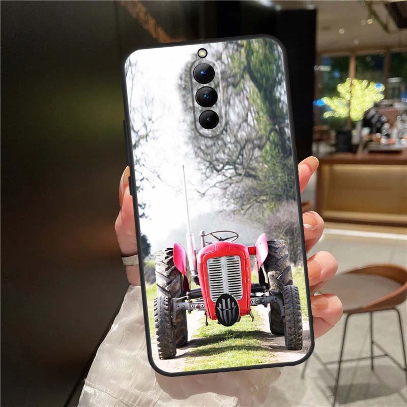 Farm Tractor Case For ZTE Nubia Red Magic 8 8S 9 9S 10 10S 11 Pro Plus 6 7 6S 7S For RedMagic 10 Air Cover