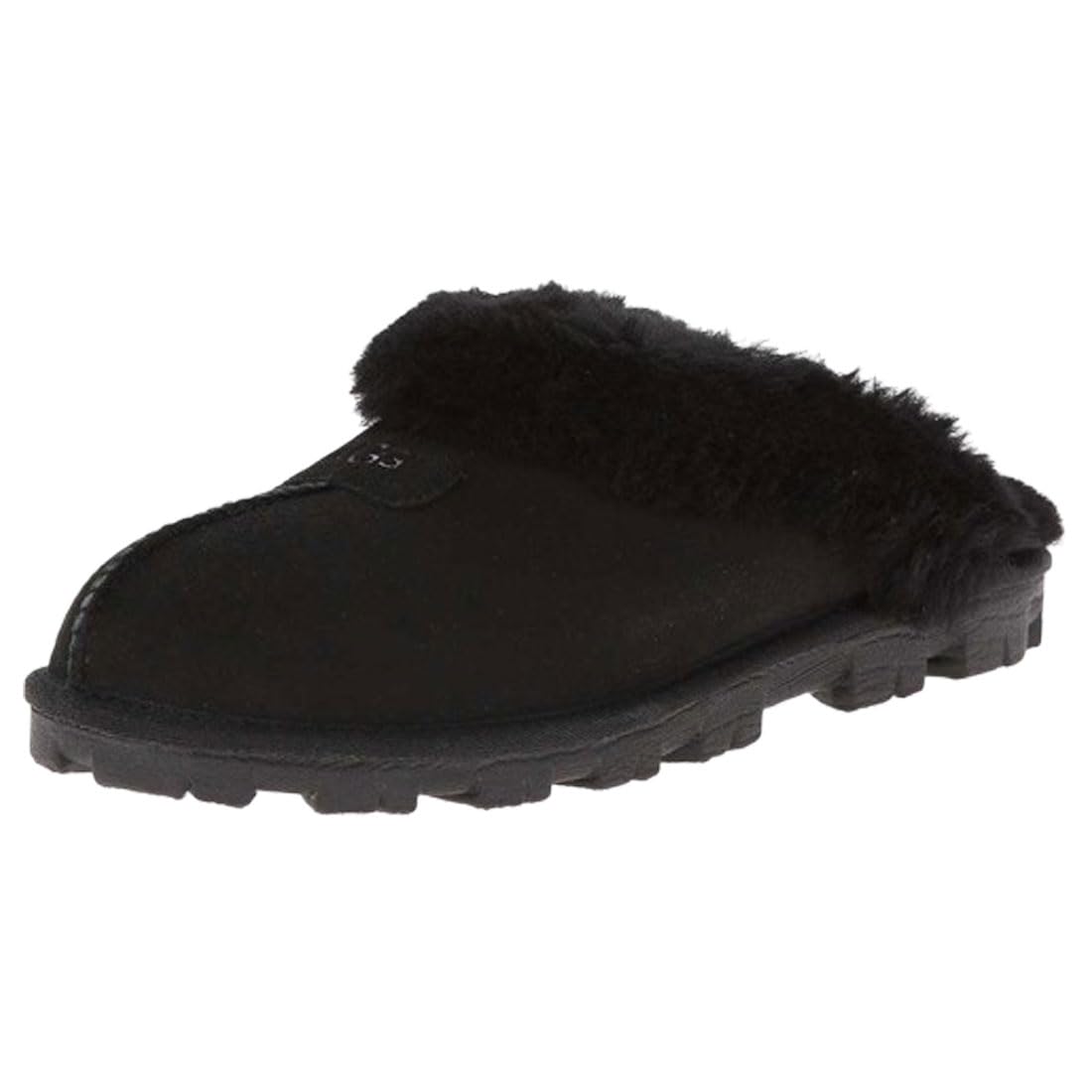 

UGG W COQUETTE 5125 Black Sheepskin Room Size US8 Women s Sandals, Slippers, Shoes, Indoor/Outdoor, Suede, Relaxed, Casual, (25.0cm) [Used] чорний
