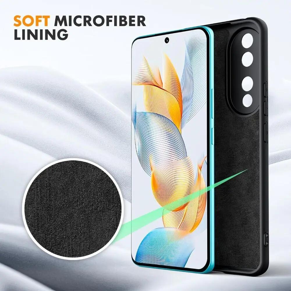 New Plain Flexible Liquid Silicone Case For Honor 200 smart X7C Protective Cover Bumper Coque Capa Shell Fundas