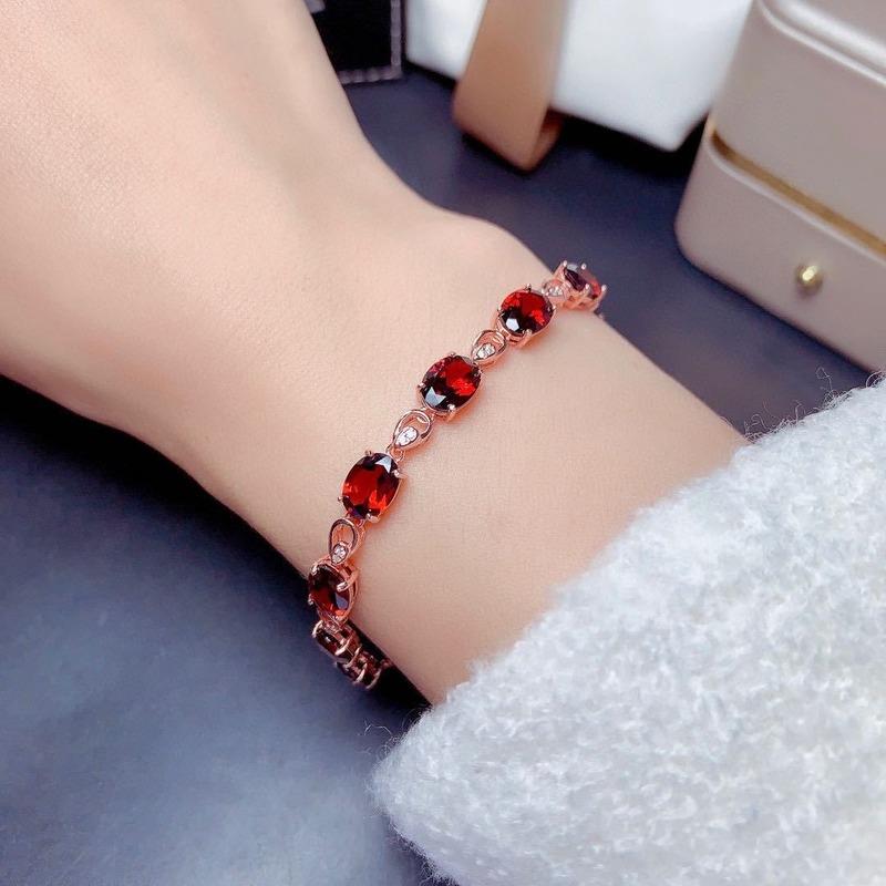 Sace Gems Zirkon-Armband, Schmuck, geometrische Perlenkette, Gliederarmbänder, modisches, feines Hochzeitsgeschenk für Freundin und Frauen