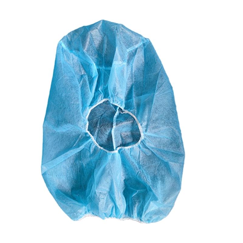 100Pcs Disposable Beard Hair Net Full Face Hood Cap Unisex Food Service Cooking Non Woven Head Cover Hairnet