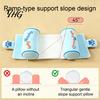 Ergonomic Head Support Baby Shaping Pillow, Breathable Anti-Flat Crib Pillow with Neck Adjustable Air Rollers, Newborn Sleep Cushion, Machine Washable