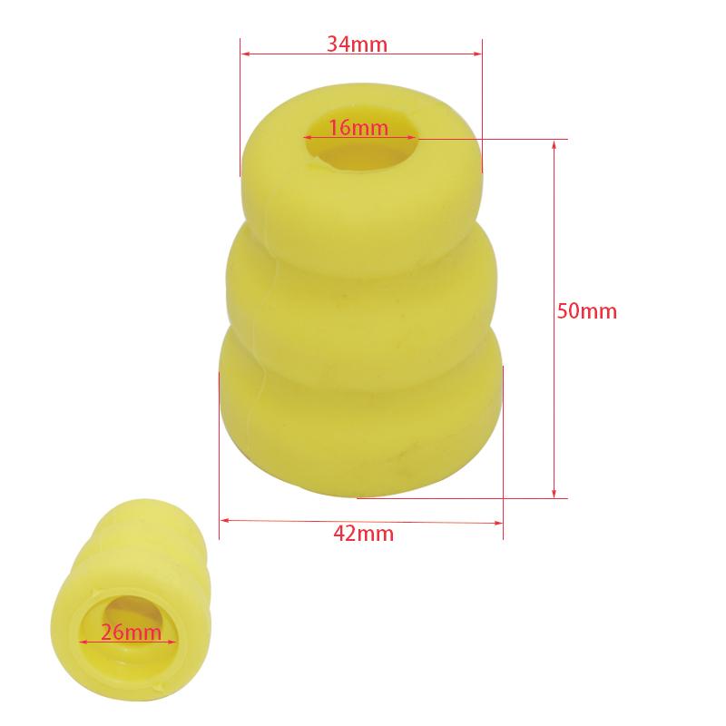 Motorcycle Rear Shock Absorber Damping Rubber Sleeve 16mm This Time Will For BOSUER M3 M5 J2 Off-Road Race