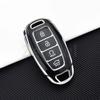 3/4/5 Buttons Car Key Case Cover Fob For Hyundai Kona Creta I20 I30 Ix35 Ix25 Elantra Grandeur Accent Solaris Sonata Palisade