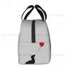 Xmas Cute Dachshund Dog Lover Animal Lunch Bag Small for Men Women Kids Outdoor Picnic Work School Lunch Box Bag Insulated Gift