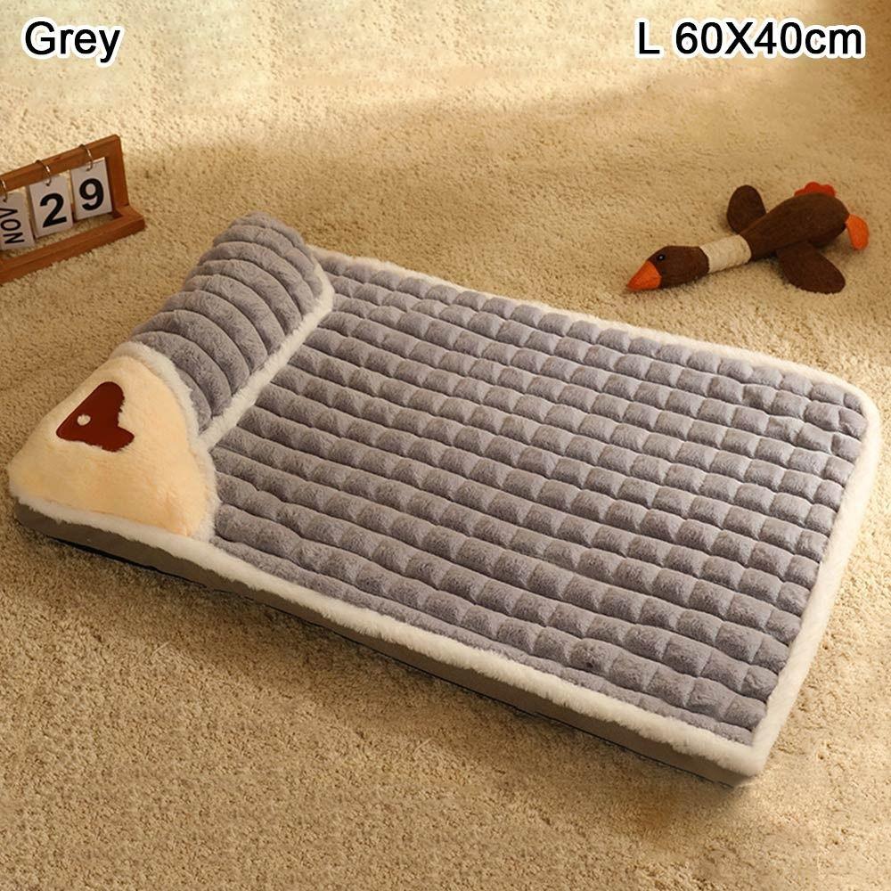 Thickened Fluff Pet Bed Autumn Winter Sleeping Mat Removable Cat Rest Cushion Pet Supplies