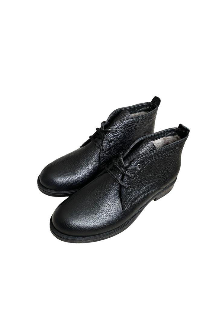 Pánská móda Boty na plochém podpatku z pravé kůže Boty Zimní chlupaté klasické boty Boty