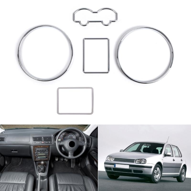 Speedometer Bezel Trim Speedometer Gauge Rings Trim for MKIV 1997-2003 Automotive Gauge Rings Bezel Set