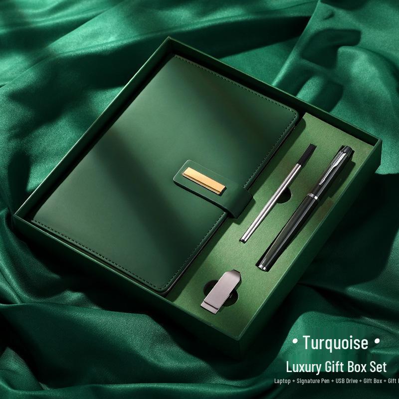High-End Custom Business Notebook Gift Set with Logo Printing