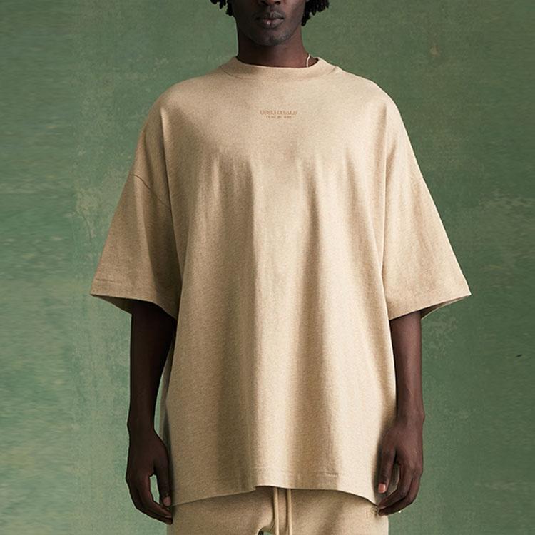 Fear of God Essentials FW23 Tee 'Gold Heather' Men's 125BT232003F