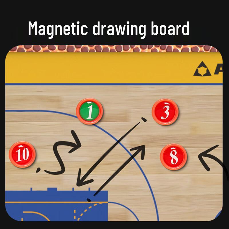 Duiweike Foldable Magnetic Basketball Coach Board