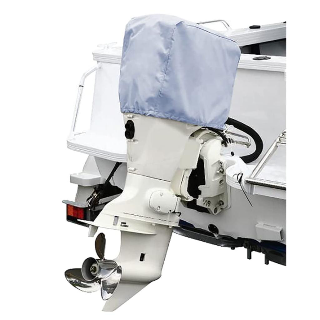 Yacht Outdoor Protective Cover Outboard Hood Dust Cover Outboard Head Cover Adjustable Boat Engine