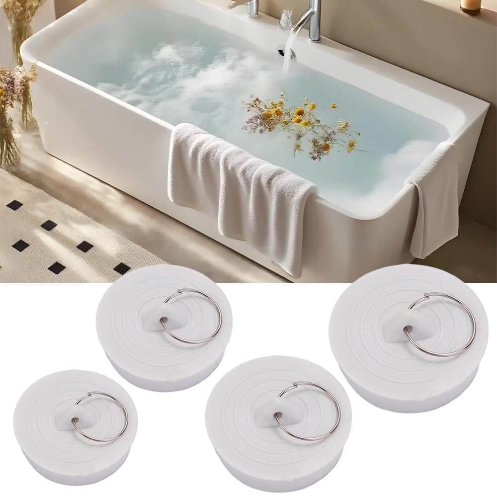 Hanging Ring Bathtub Kitchen Basin Laundry Floor Drain Water Stopper Cover Drain Stopper Sink Plug