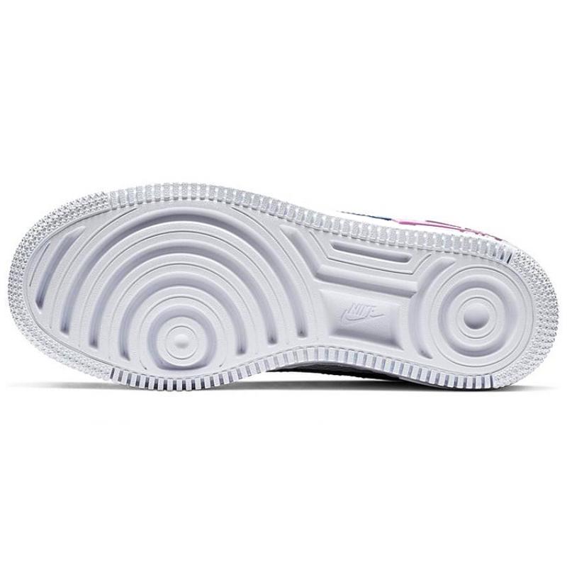 Nike Air Force 1 Low Shadow Metallic Silver Women's Sneakers CW6030-001