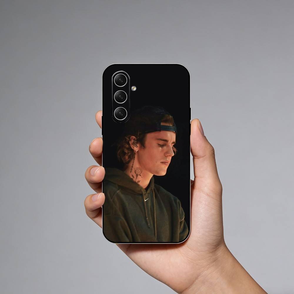 Justin B-Bieber Phone Case For Samsung Galaxy A73,A21s,A22,A31,A52,A53,A71,A41Soft Black Shell Samsung a21s
