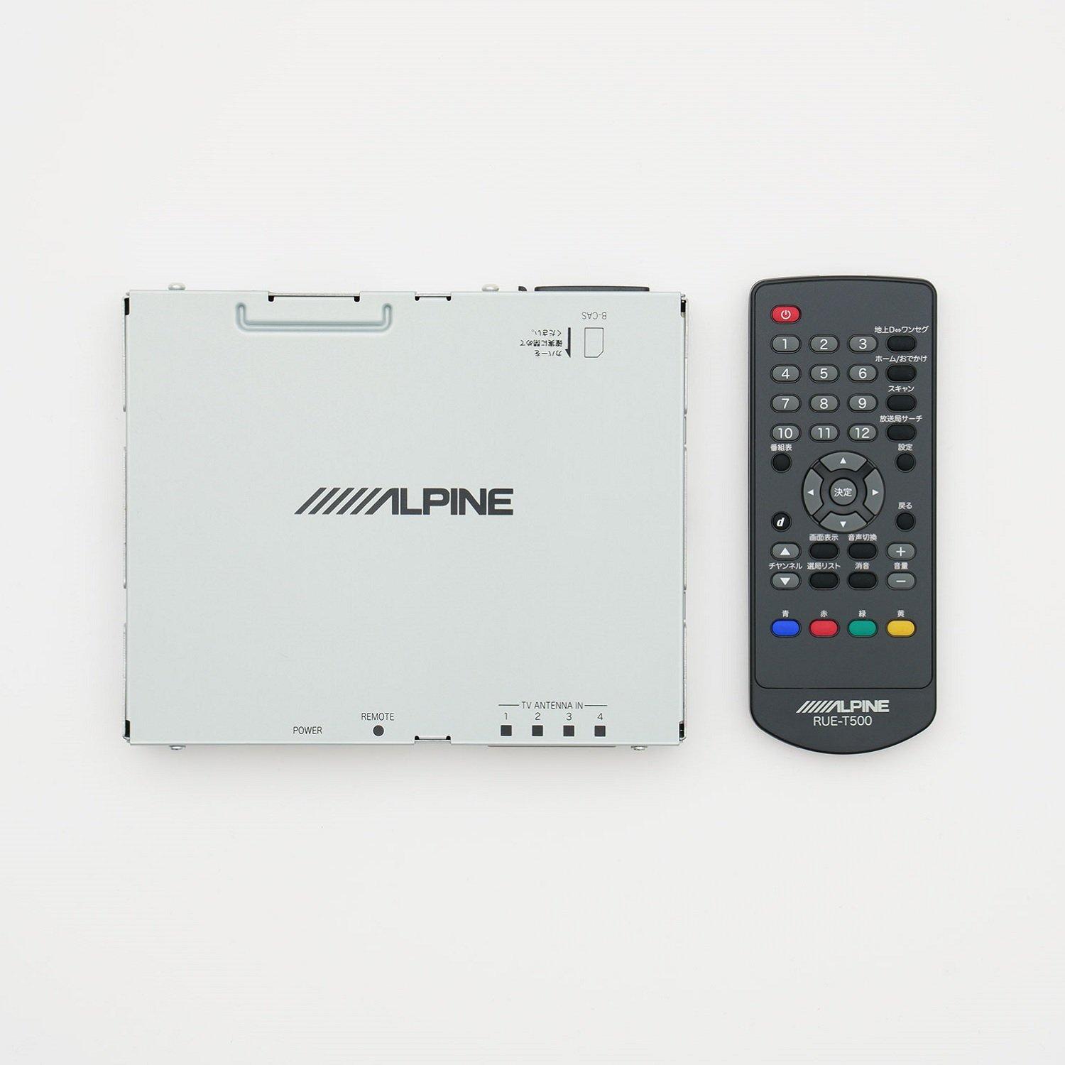 

ALPINE Terrestrial Digital Tuner Connection TUE-T500 [RCA (Full Seg/One Seg) 4×4]