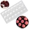 3d Polycarbonate Chocolate Molds Rose Shaped Candy Bar Professional Confectionery Baking Pastry Tools Diy Jelly Mould