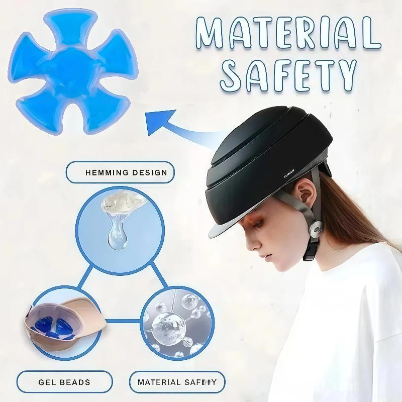 Reusable Snowflake Gel Ice Pack With Soft Durable Cold Relief For Skincare, Injury Recovery & Daily Use