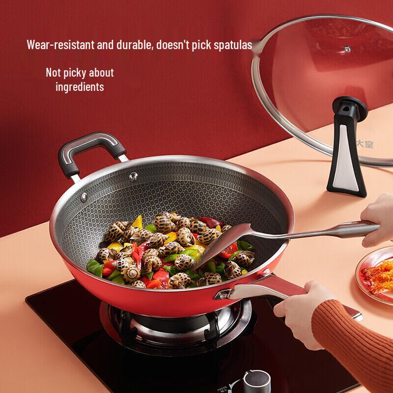 Cooker King 2nd Gen 316 Stainless Steel Non-stick Wok
