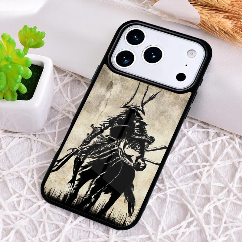 Samurai Japan Shockproof Phone Case for iPhone 17 Air 16e 15 11 12 14 13 Pro Max Cover Coque