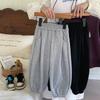 2025 Spring Boys' Korean Style Solid Color Casual Sweatpants - Versatile and Trendy Kids' Clothing